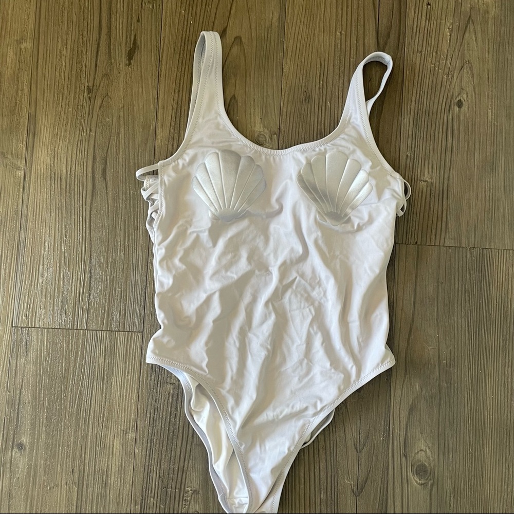 Light Purple Mermaid One Piece Swimsuit